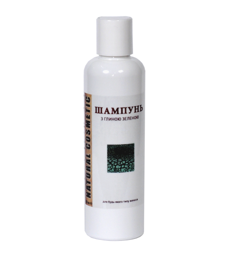 

Шампунь для жирного і нормального волосся з Зеленою глиною 200мл
