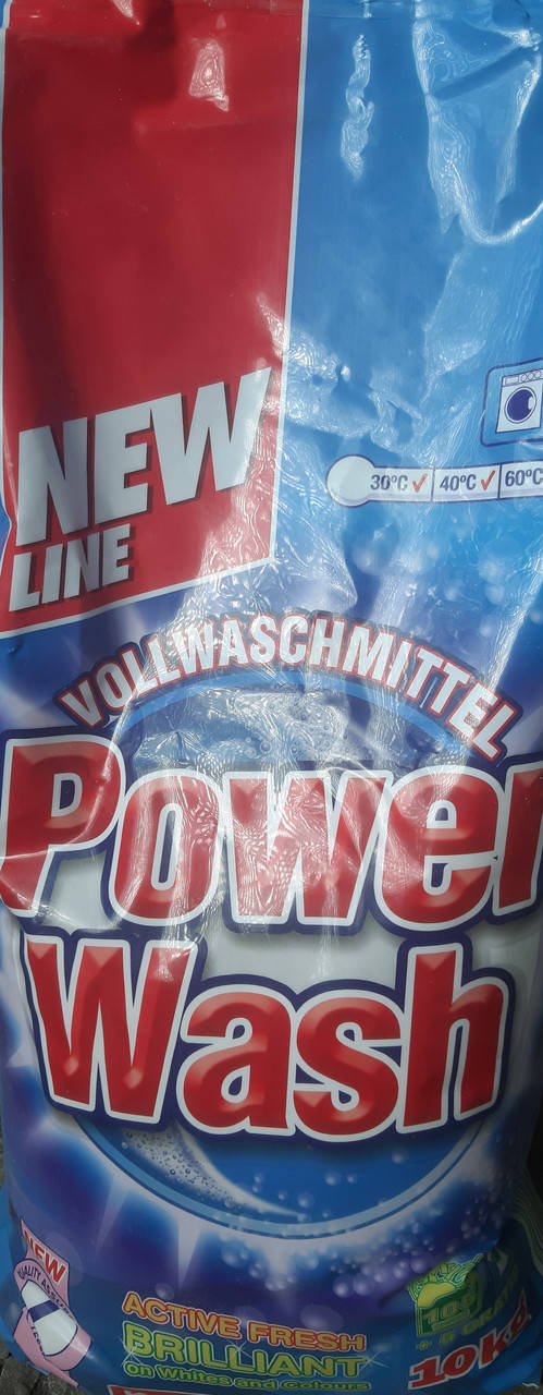 

Power Wash 10кг порошок універсал