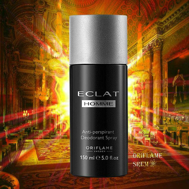 

Спрей дезодорант-антиперспірант eclat homme 31698 oriflame оріфлейм