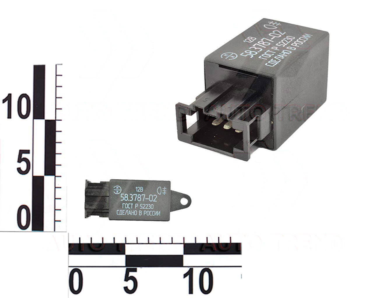 

Реле фонарей ВАЗ 2110, 2111, 2112 задних п/тум (ЭМИ). 58.3787-02