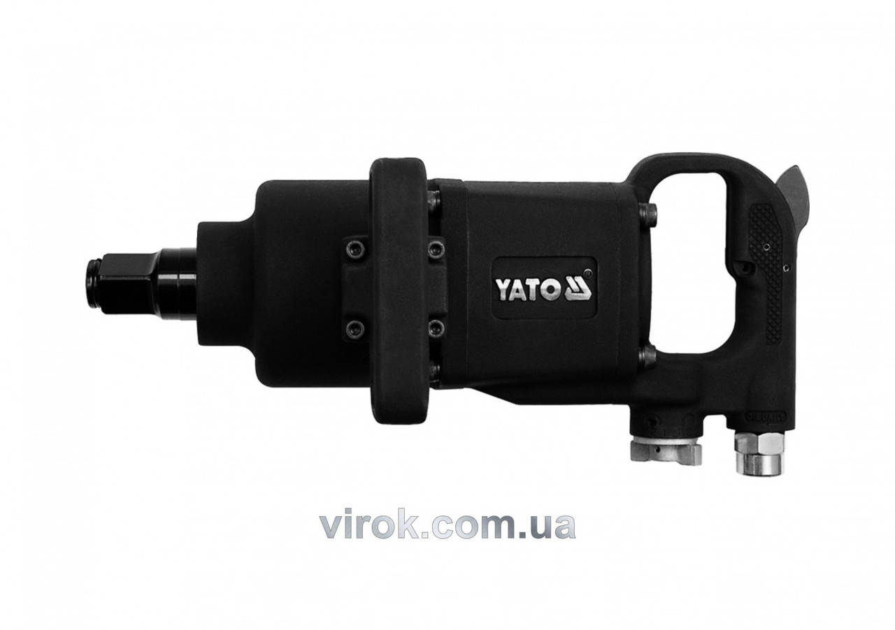 

Гайковерт пневматический ударный YATO 1" 2600 Нм 4000 об/мин 560 л/мин YT-0959