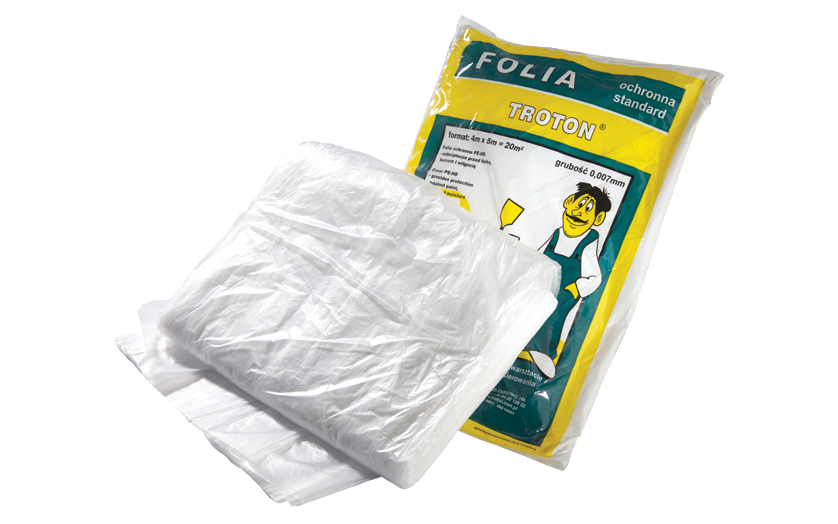 

Пленка малярная 5х4 20 м2 Troton