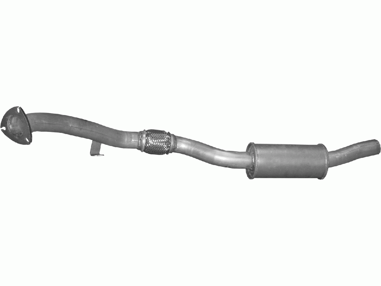 

Труба приемная Ауди А4 (AUDI A4) 1.6 94 - 01 (30.270) Polmostrow алюминизированный