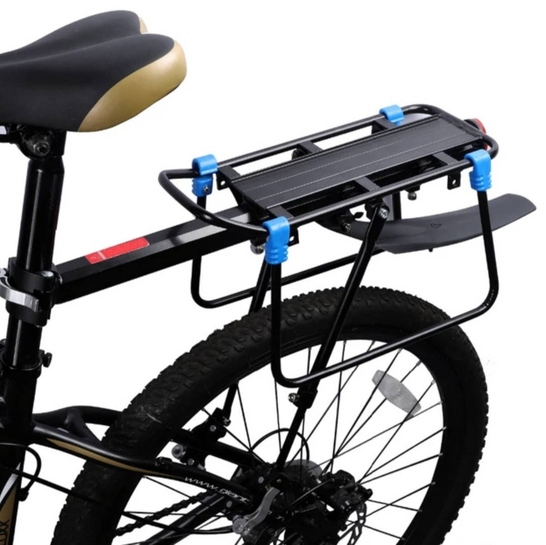 

Багажник на велосипед консольный, быстросъёмный на эксцентриках, со съёмными бортами, с крылом, велобагажник