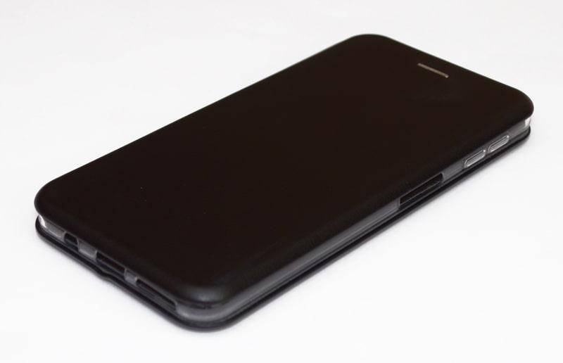 

Чехол книжка Level для Samsung Galaxy A7 2018 A750 Экокожа Черный