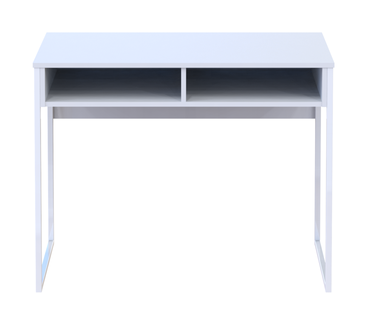 Стіл письмовий Doros Барт Білий з полицею 100х55х78.1 (41510124) 4