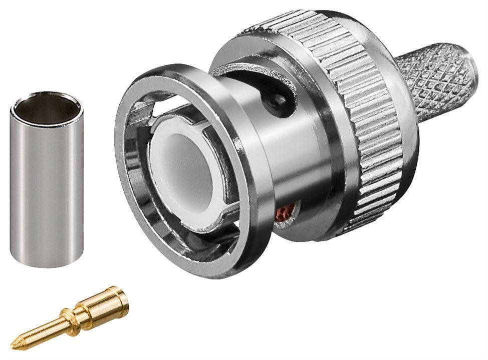 

Штекер FreeEnd-BNC/50ohm Goobay /M конектор обжимний RJ58/U Gold(75.01.1333x5)
