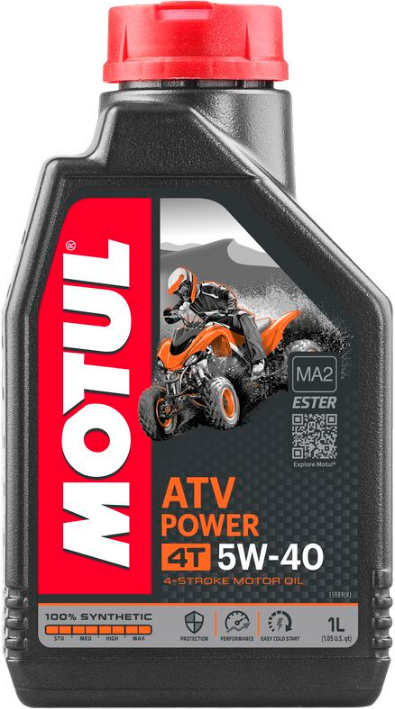 

Масло для квадроцикла MOTUL ATV POWER 4T 5W40 (1L)