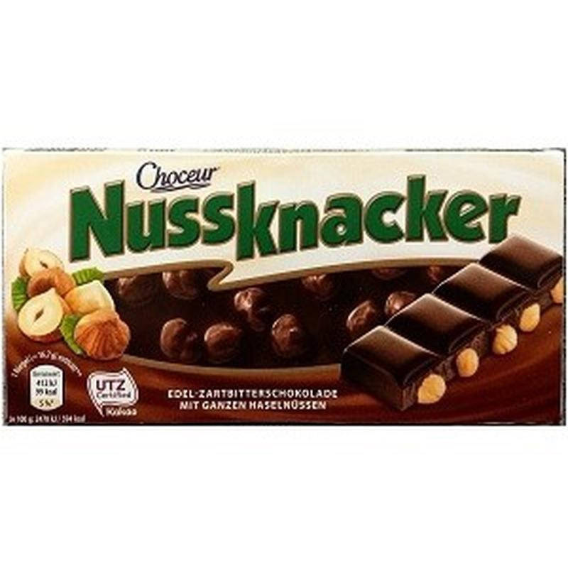 

Шоколад Черный Choceur Nussbeisser с лесным орехом 100 г Германия
