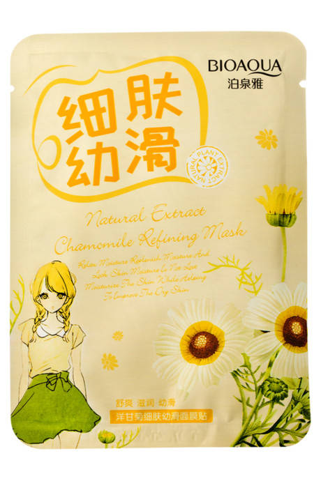 

Тканевая маска Bioaqua с экстрактом ромашки Natural Extract Chamomile Refining Mask