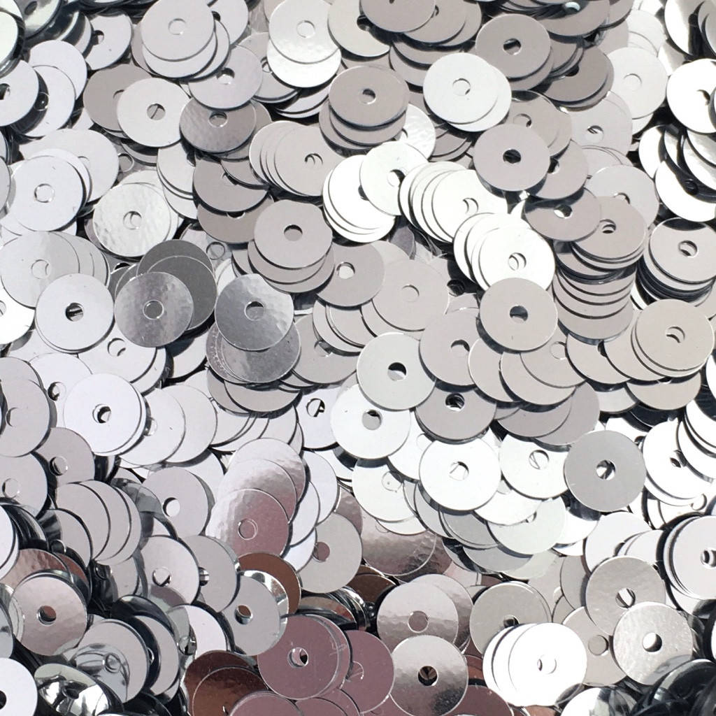 

Пайетки Турция 5 мм. Круглая плоская. Серебро (металлик). Упаковка 5 гр., Серебристий