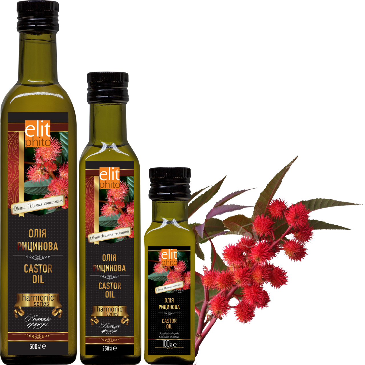 

Масло касторовое Elit Phito, 100 мл М6