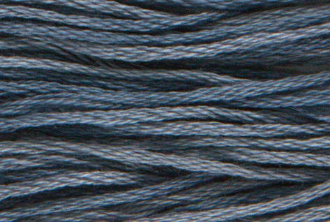 

Мулине Weeks Dye Works 2107a Blue Suede, Синий