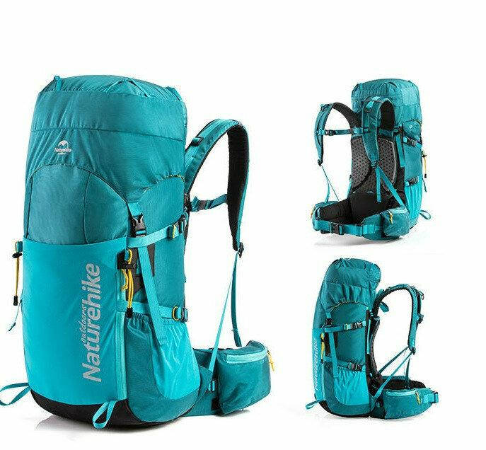 

Рюкзак туристичний Naturehike NH18Y045-Q, 45 л, блакитний, Голубой
