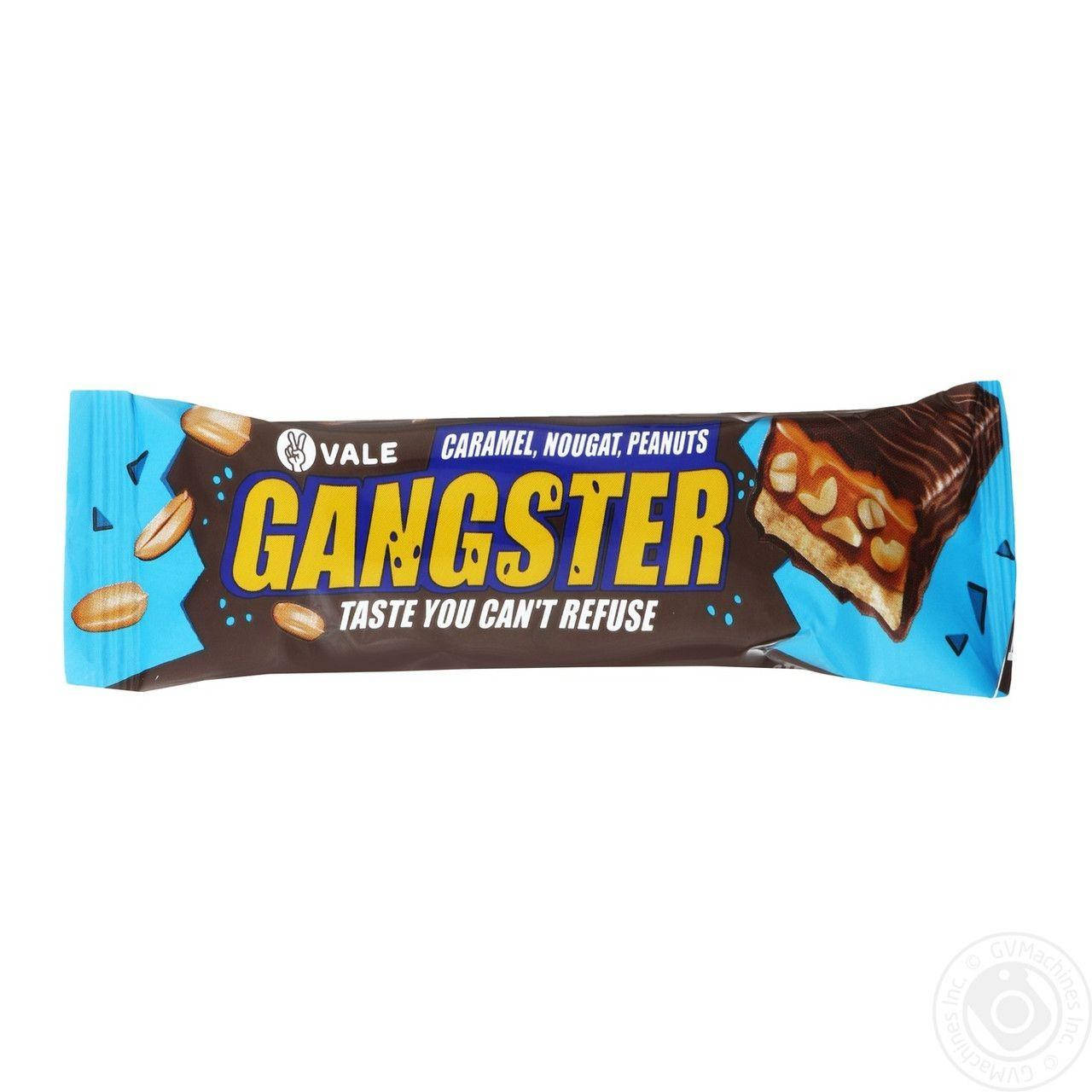 

Фитнес батончики Vale Gangster, Caramel-Nougat-Peanut, 50 г