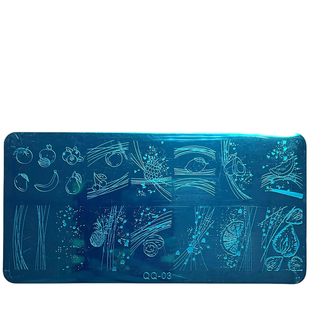 

Диск для стемпинга металлический, маленький (12 см * 6 см) QQ-03 (1)