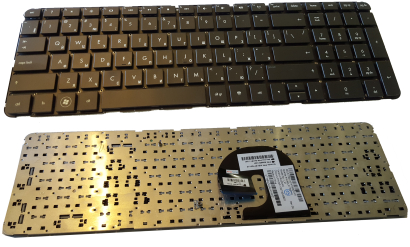 

Клавиатура для ноутбука HP Pavilion DV7-4000 Series (маленький Enter) Black, Черный