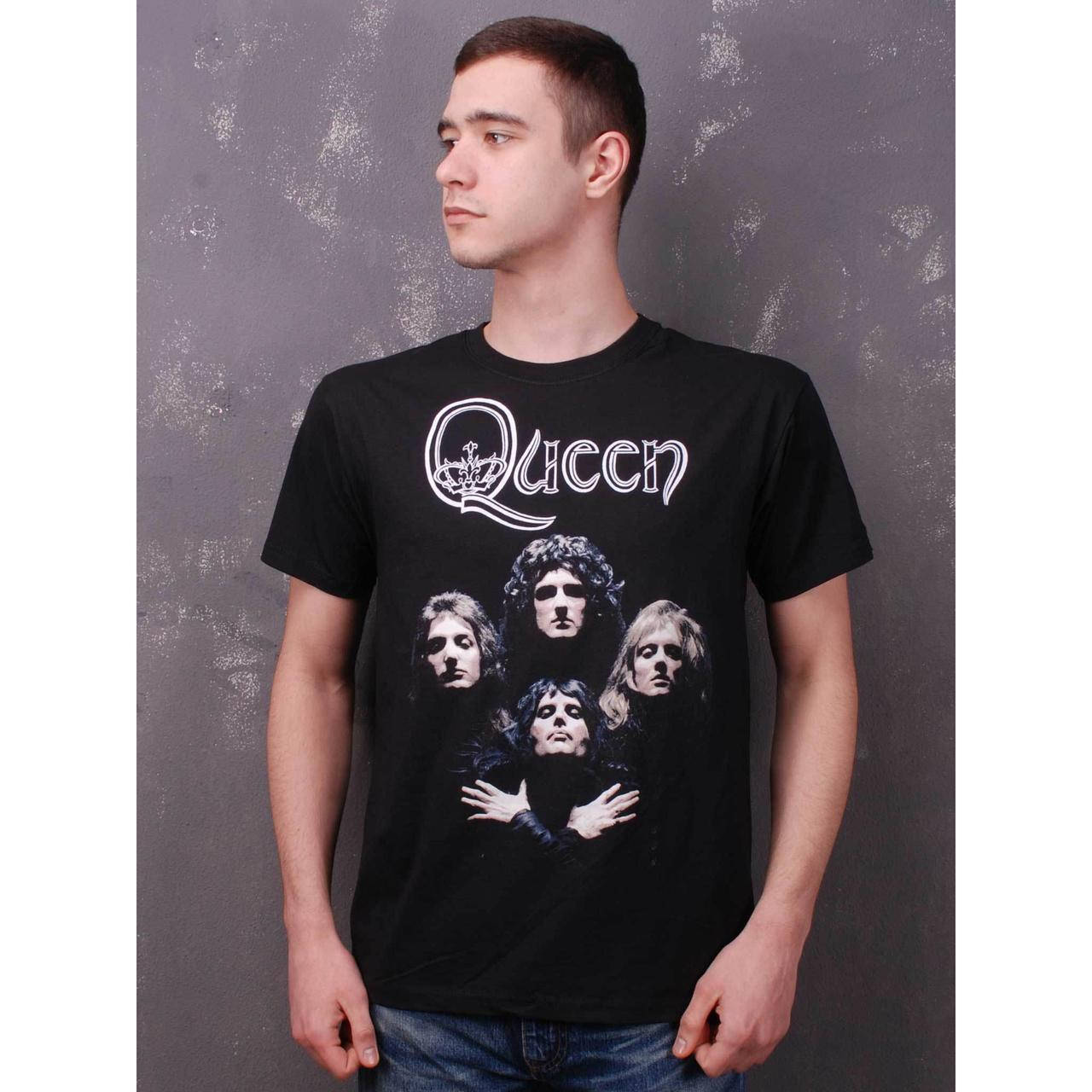 

Футболка мужская Queen - II чёрная, Размер L