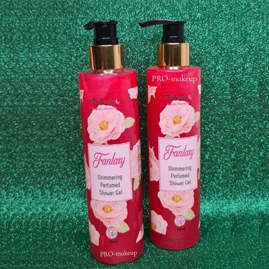 

Натуральный гель для душа с шиммером Top Beauty 250 мл Pink