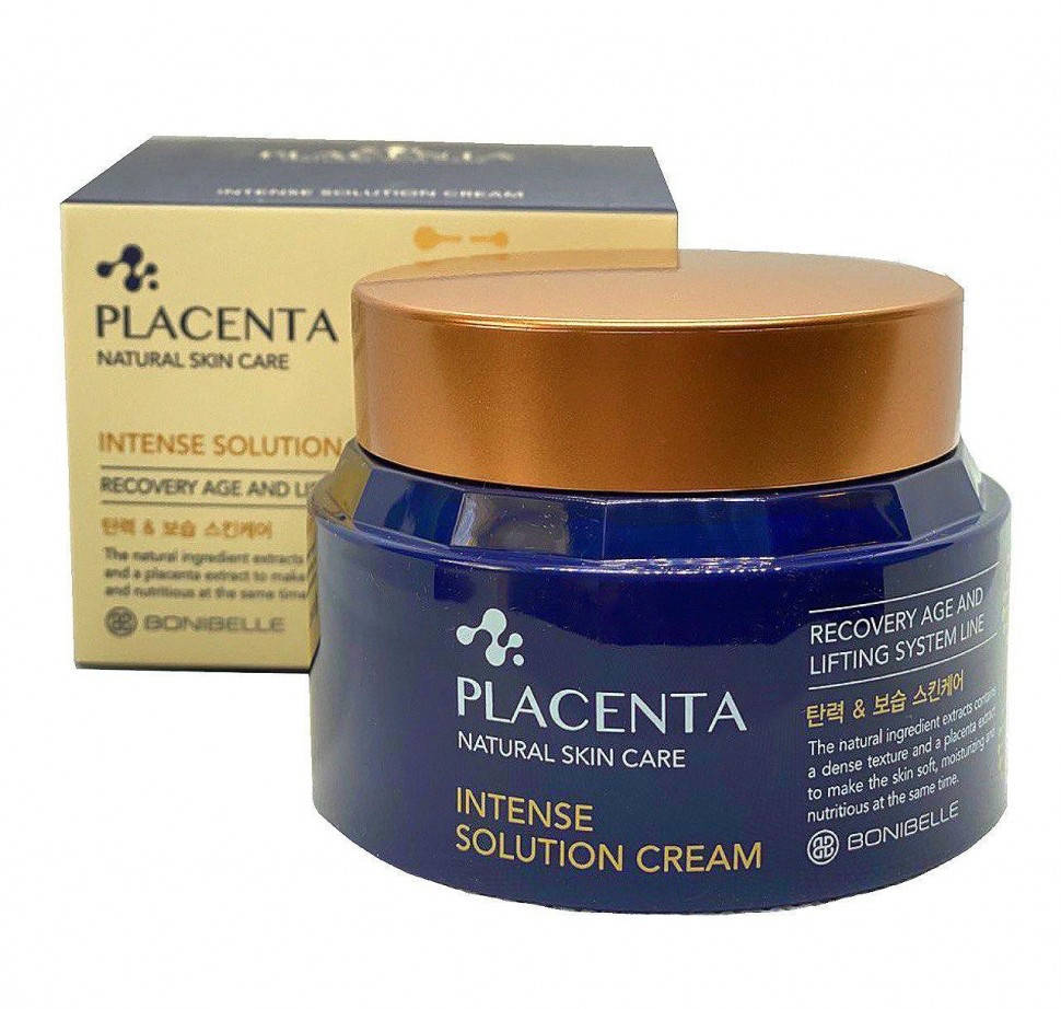 

Bonibelle Placenta Intense Solution Cream Омолаживающий крем для лица с плацентой