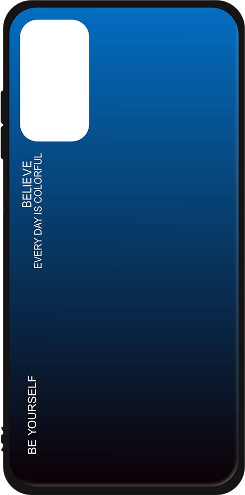 

Стеклянный Чехол Samsung Galaxy M52 M526 (Glass Case) (Самсунг Галакси М52), Синий