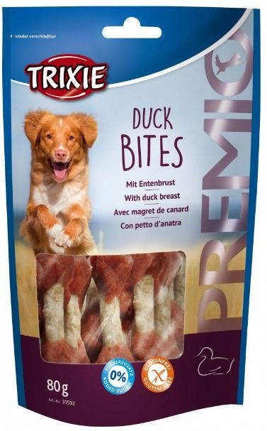 

Trixie TX-31592 Premio Duck Bites 80 гр - хрустящая утка для собак