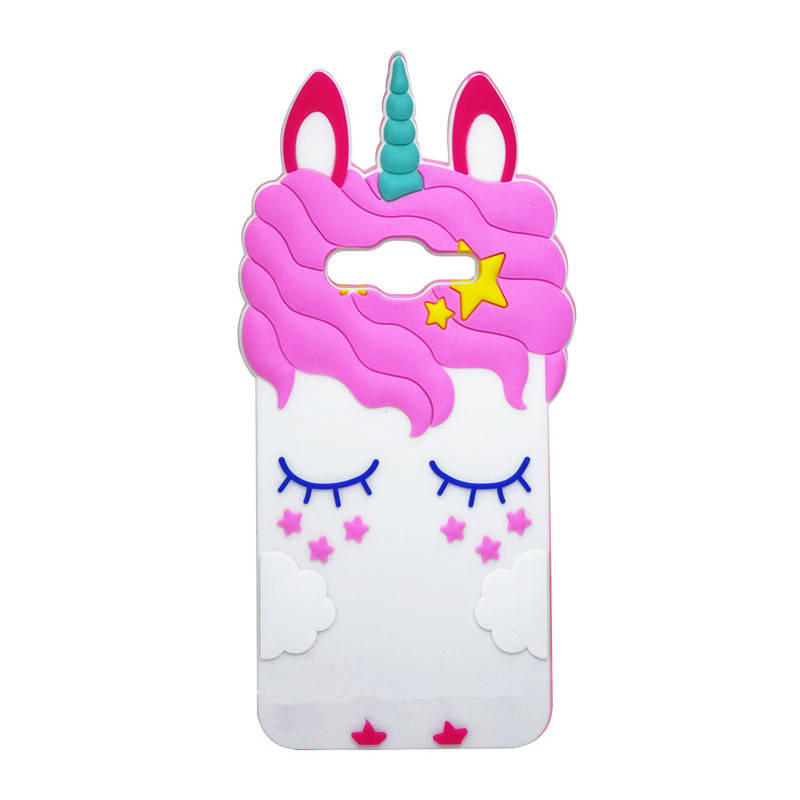 

Чехол 3D Toy для Samsung Galaxy A7 2015 A700 Бампер резиновый Единорог White