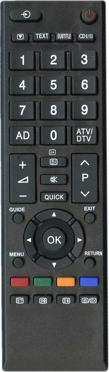 

Пульт для телевизора Toshiba CT-90326/CT-90329