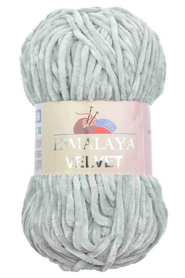 

Пряжа Himalaya Velvet 90025, Светло-серый
