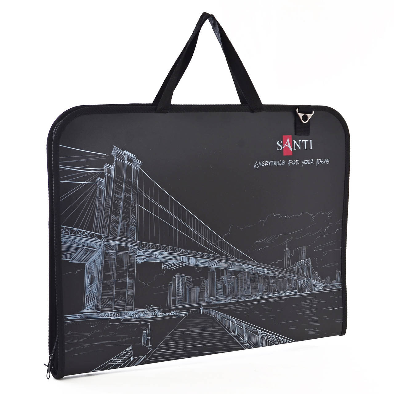 

Папка-портфель SANTI для эскизов А3 City(367*3*495 см) (491538)