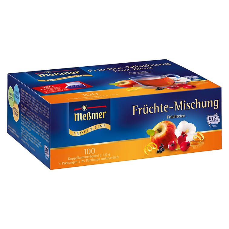 

Чай фруктовый Мессмер ProfiLine ( Meßmer - Messmer ) фруктовая смесь 100 пакетиков