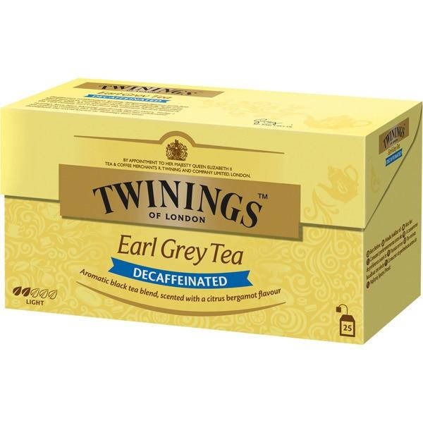 

Чай Твайнінгс Twinings Earl GreyTea Decaffeinated 25пак.