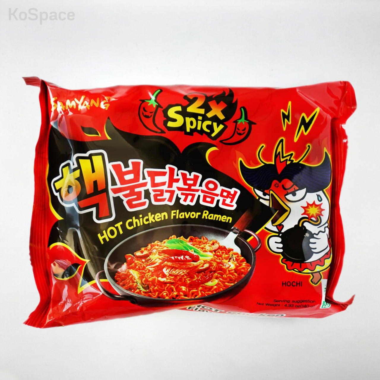 

Рамен Бульдак супер острый с курицей, 140 г, Samyang