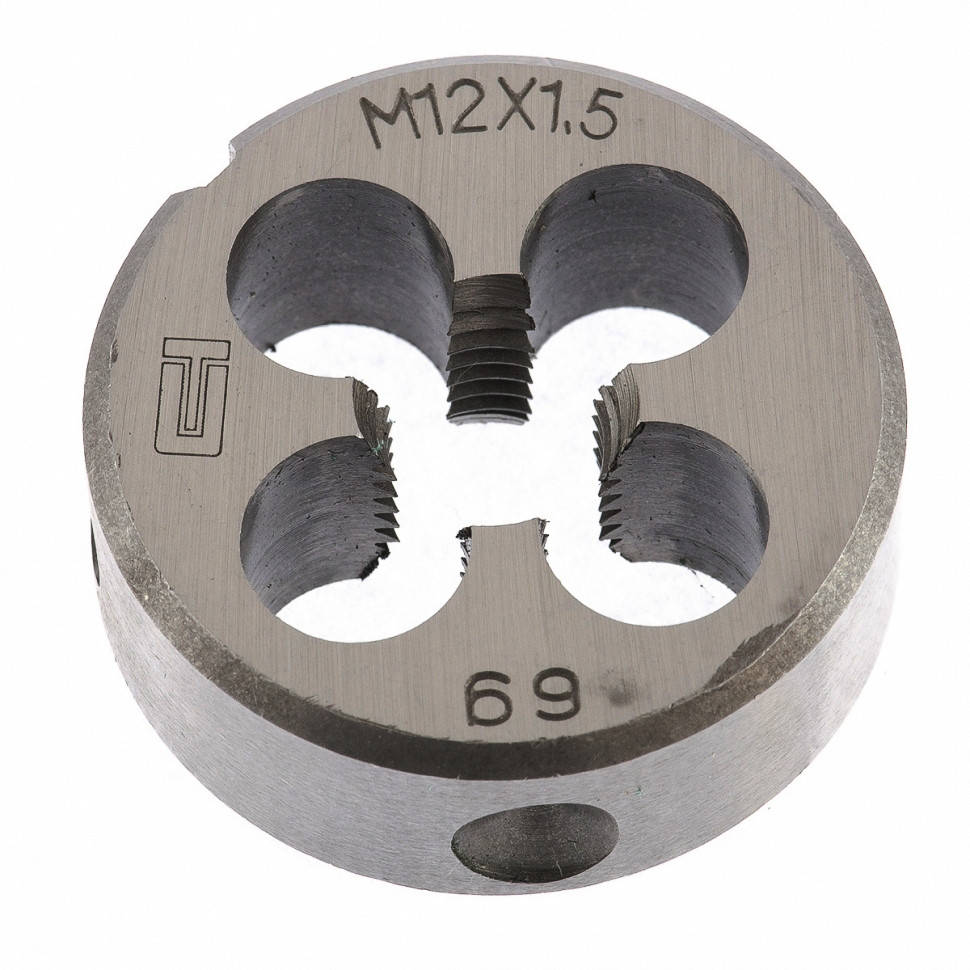 

Плашка М12 х 1,5 мм Сибртех 77031