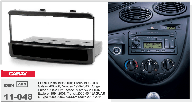 

1-DIN переходная рамка GEELY Otaka, CARAV 11-048