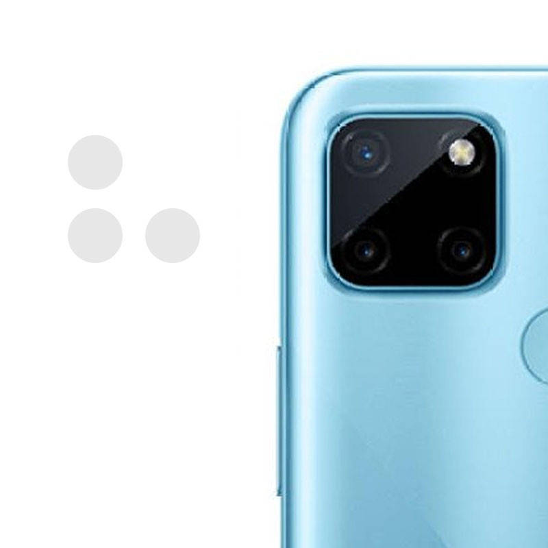 

Гибкое защитное стекло 0.18mm на камеру (тех.пак) для Realme C21Y, Прозрачный