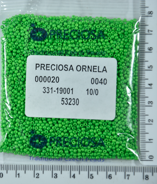 

Бисер PRECIOSA №10/0 натурал №53230 пакет 50 грамм уп=1пакет
