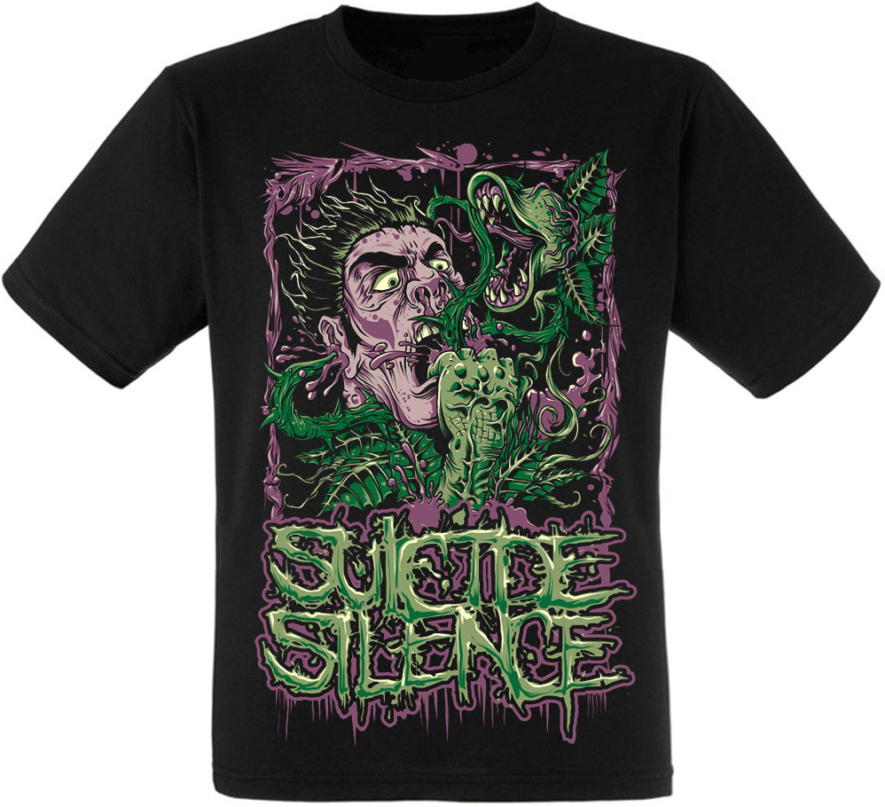 

Футболка Suicide Silence (mad plants) XL