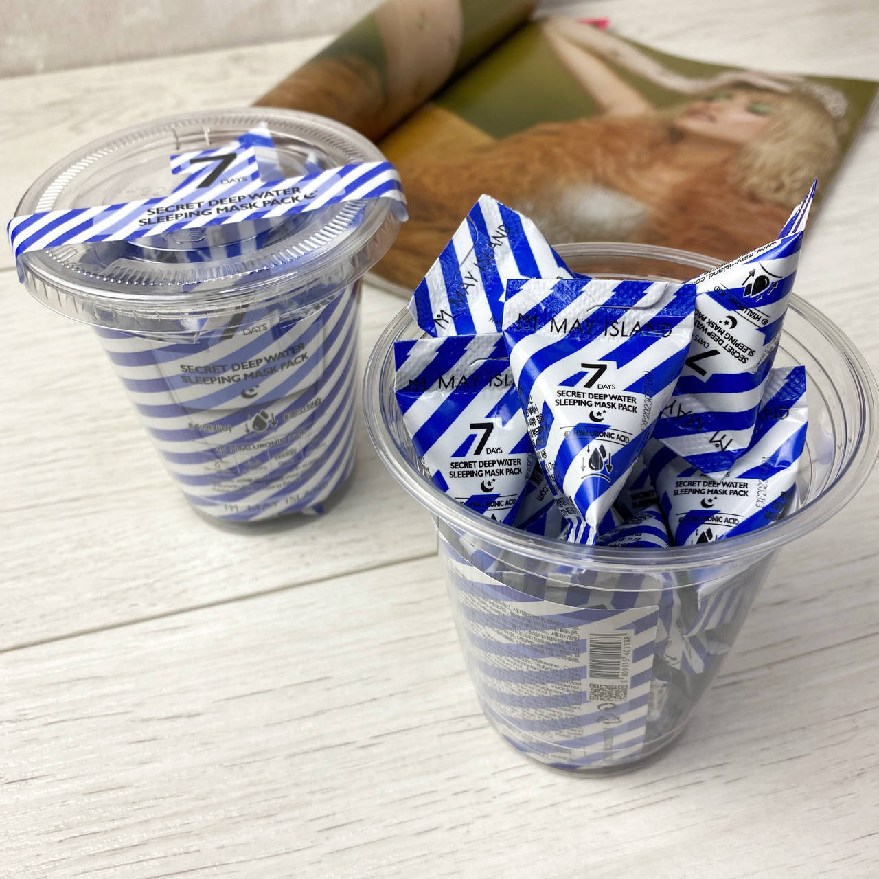 

Увлажняющая ночная маска 7Days Secret Deep Water Sleeping Pack May Island