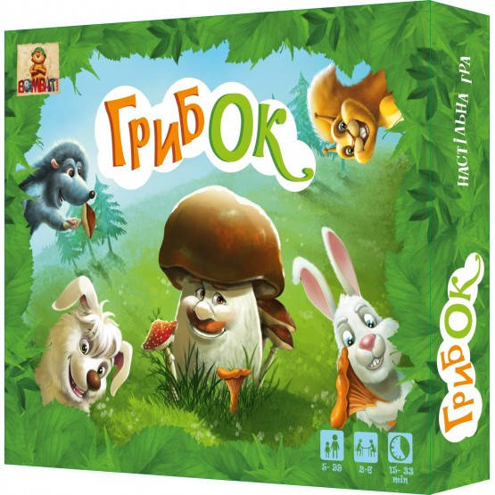 

Настольная игра ГрибОК (укр.версия) 4820172800170