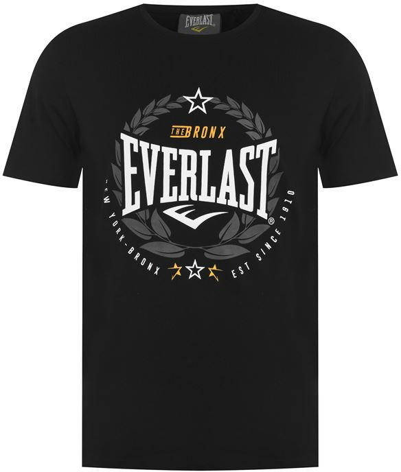 

Оригинальная Футболка Everlast Laurel T Shirt Mens - Black 2XL