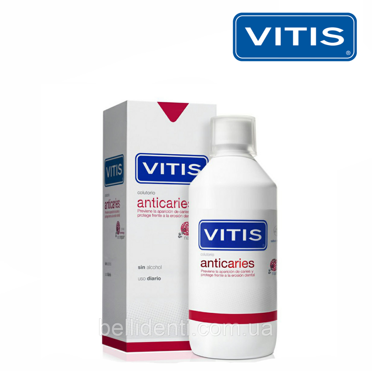 

VITIS ANTICARIES ополаскиватель для профилактики кариеса, 500 мл