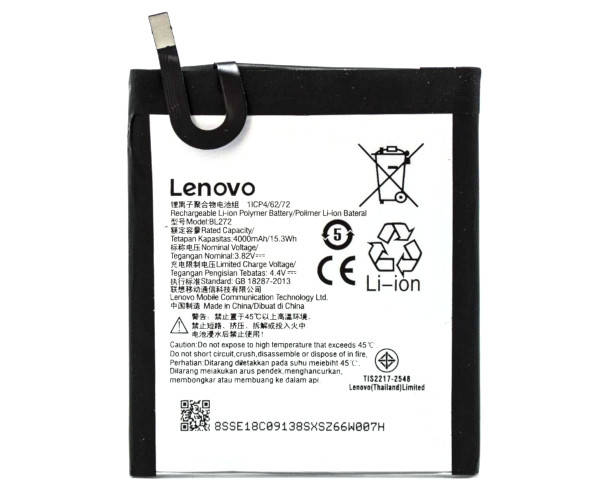 

Аккумулятор Lenovo BL272 | Lenovo K6 Power