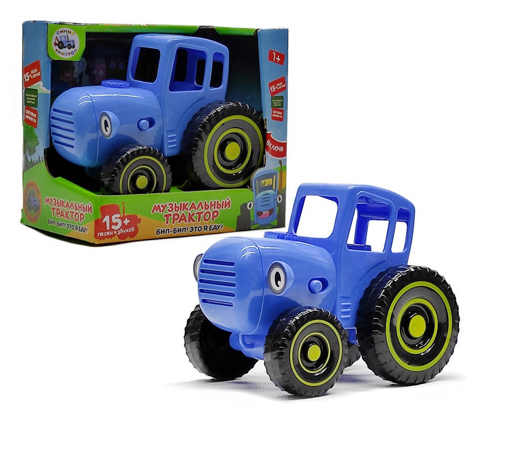 

Музыкальный синий трактор каталка pg1800, Разные цвета