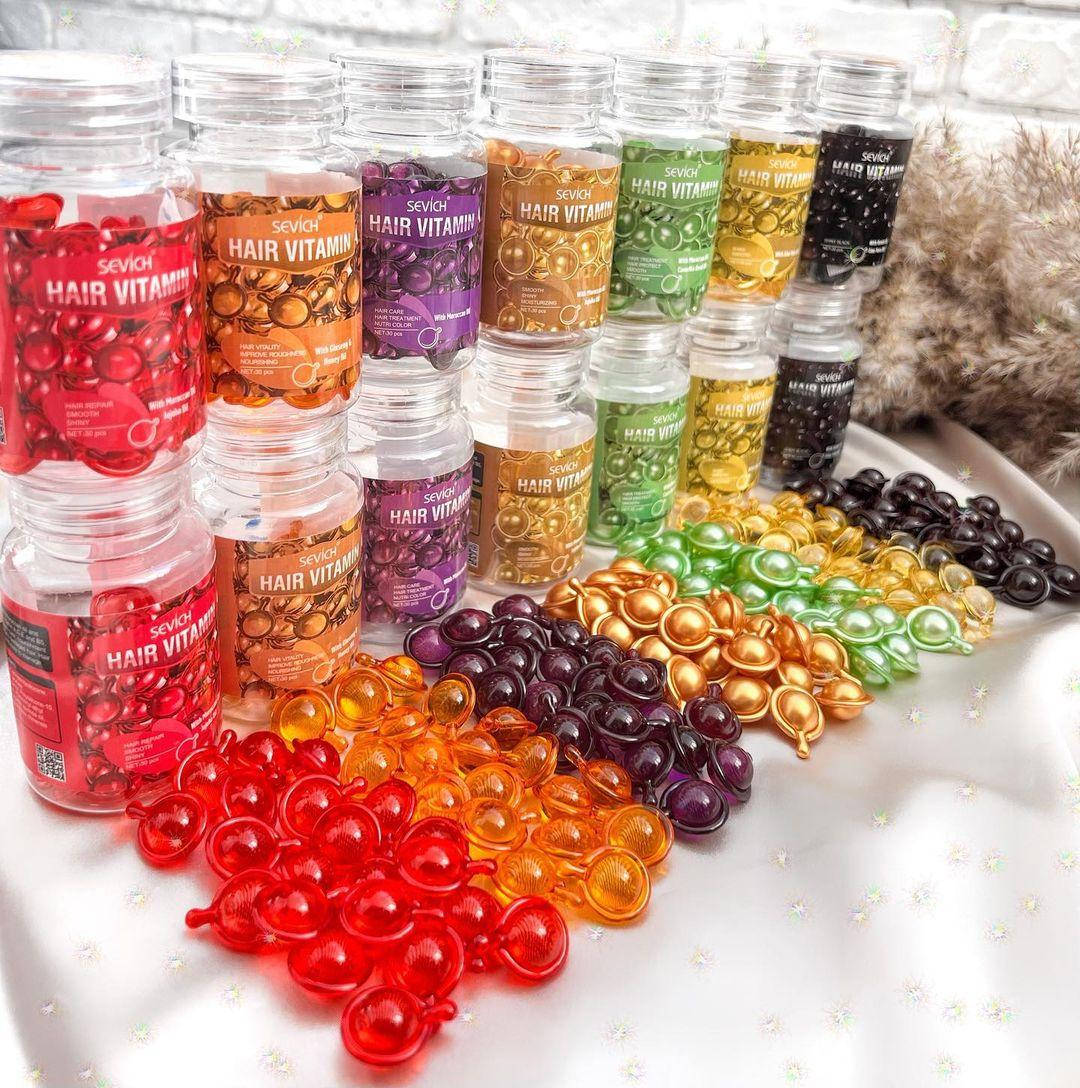 

Витаминные капсулы для восстановления волос Sevich