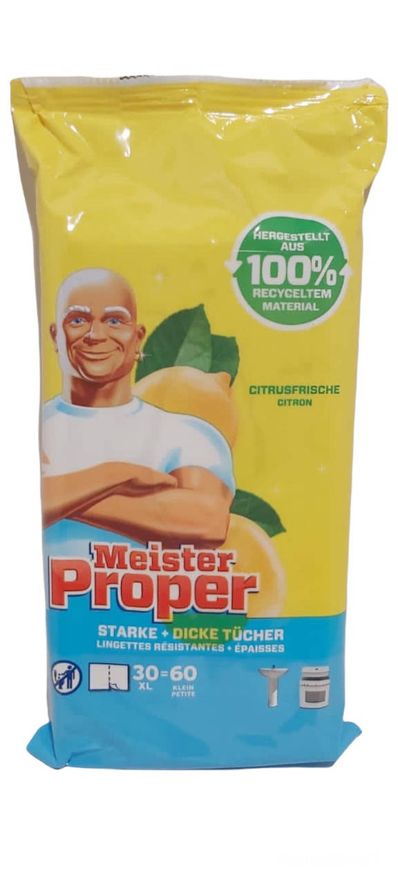 

Салфетки для уборки Meister Proper 60 шт