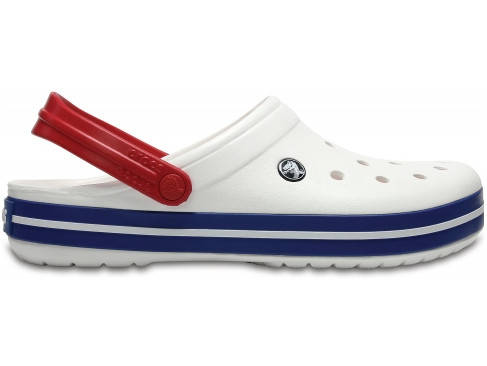 

Кроксы сабо Мужские Crocband White/Blue M7-W9 39-40 24,6 см Синий с Белым