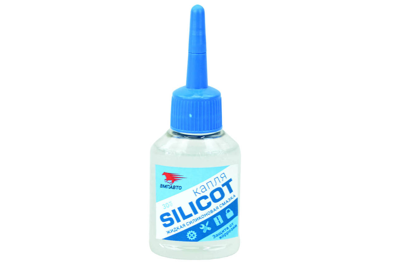 

Смазка силиконовая Silicot Капля 30 мл. флакон VMPAUTO