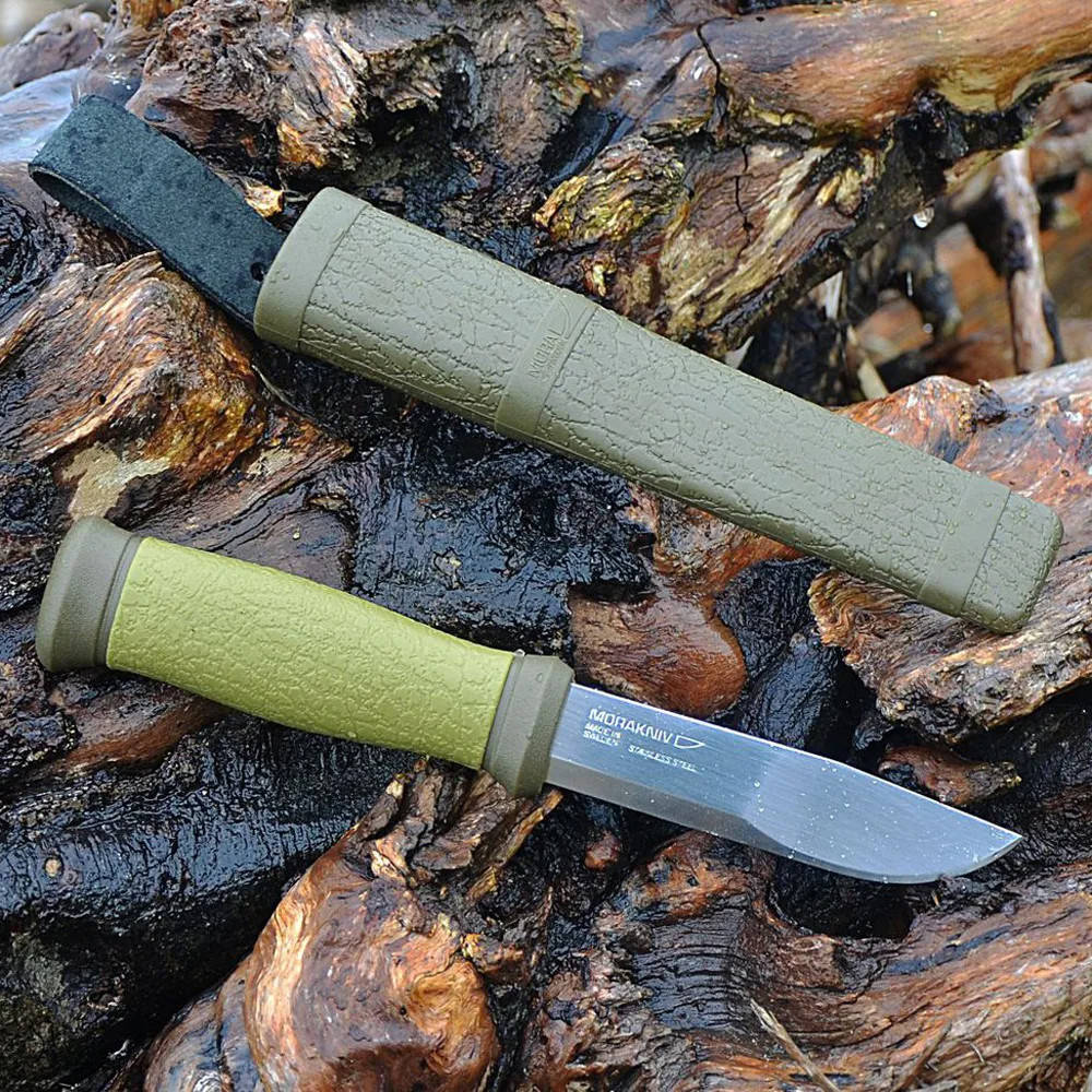 

Ніж Morakniv / Моранайв Outdoor 2000 Green (Швеція), Зелёный