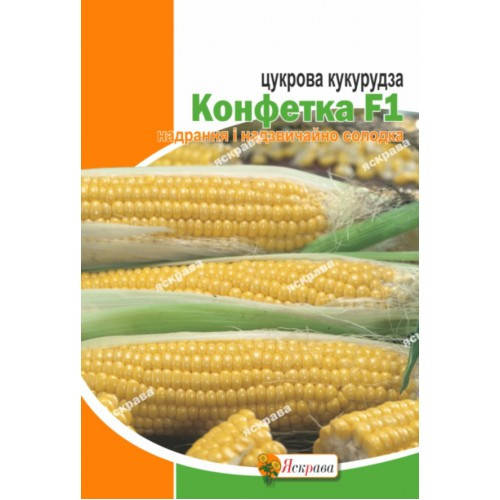 

Кукуруза Конфетка 10 г, семена Яскрава